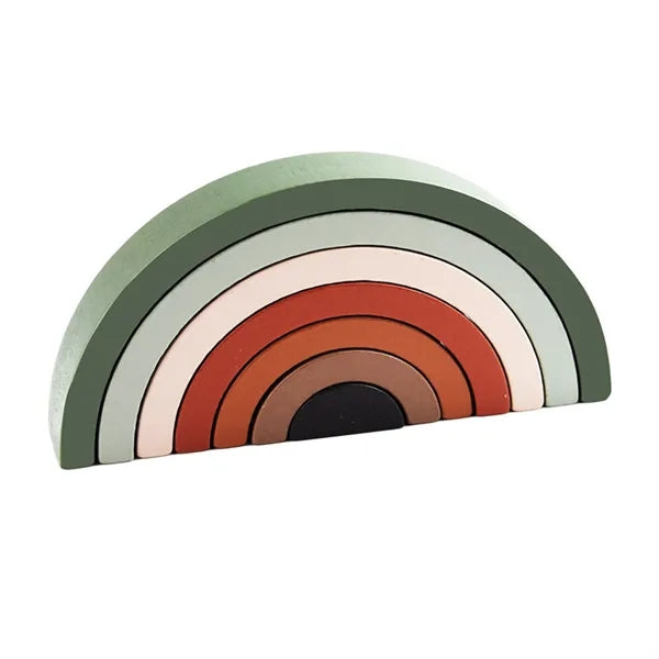 Wooden Rainbow Stacker