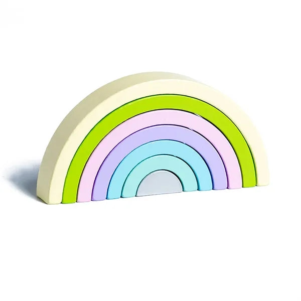 Wooden Rainbow Stacker
