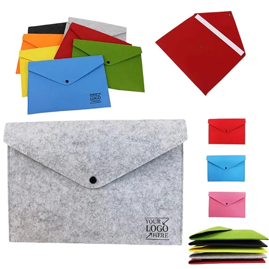 Colorful Felt Envelope Bag