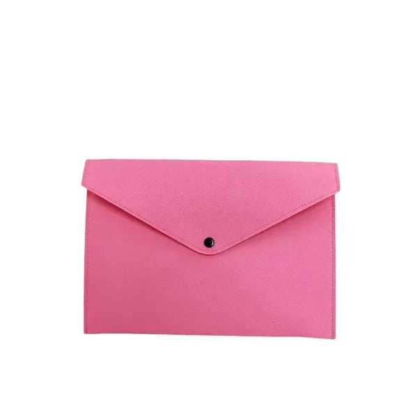 Colorful Felt Envelope Bag