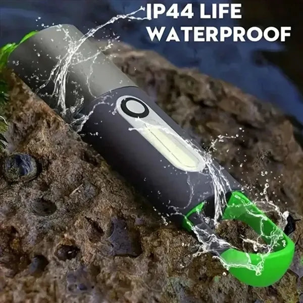 Mini Rechargeable LED Flashlight With Side Light
