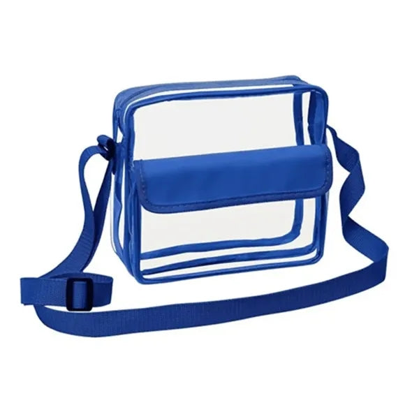 PVC Clear Fanny Pack With Front Pocket
