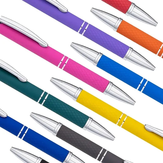 Click-Action Aluminum Gel Pen Sleek, Smooth, Brand Ready