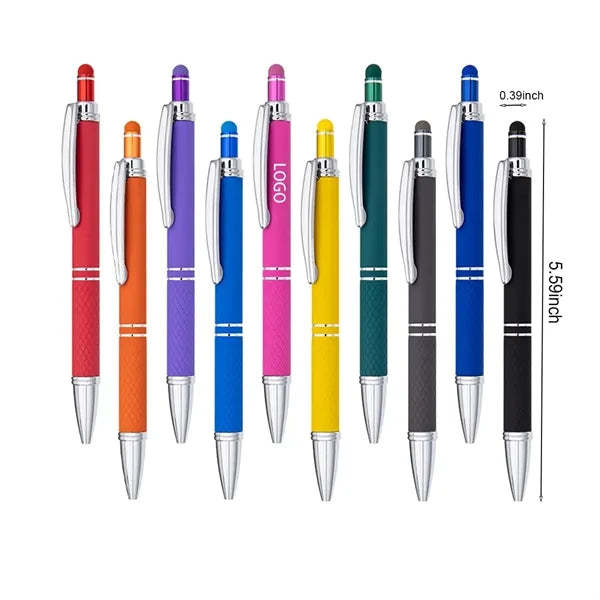 Click-Action Aluminum Gel Pen Sleek, Smooth, Brand Ready