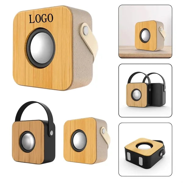 Bamboo Portable Wireless Speaker System