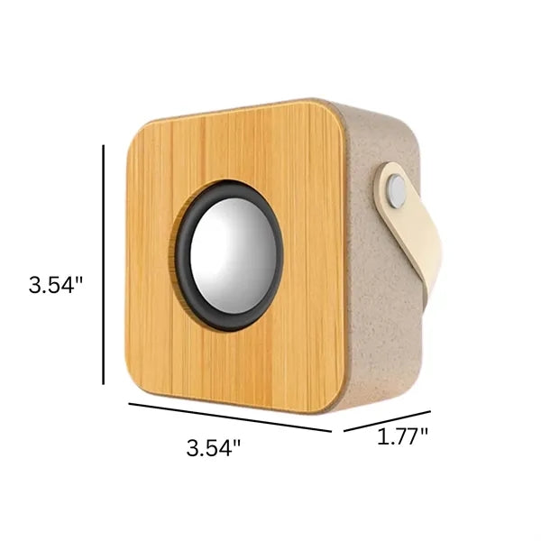 Bamboo Portable Wireless Speaker System