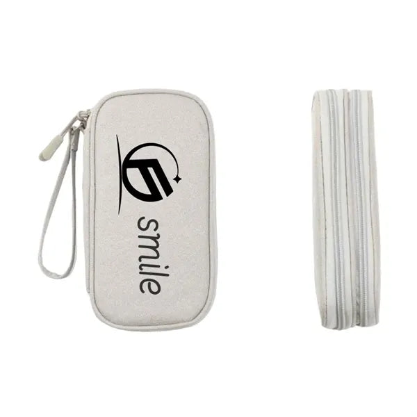 Travel Cable Organizer Pouch - Electronic Accessories Case