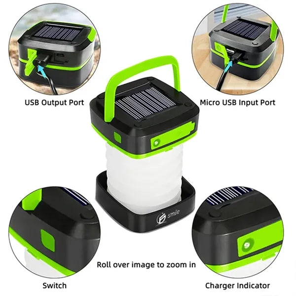 Portable Solar Light - Expandable for Camping/Hiking