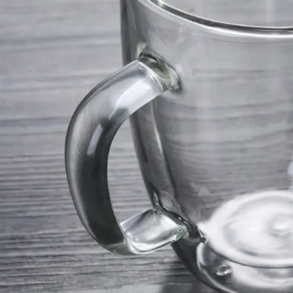 12oz. Double Wall Glass Coffee Mug Insulated Drinkware