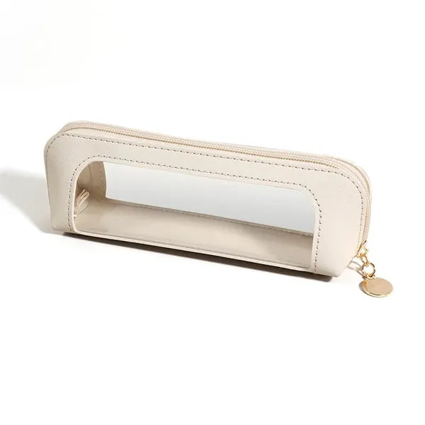 Transparent PU Pencil Case