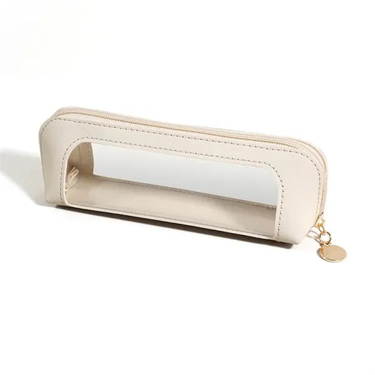 Transparent PU Pencil Case