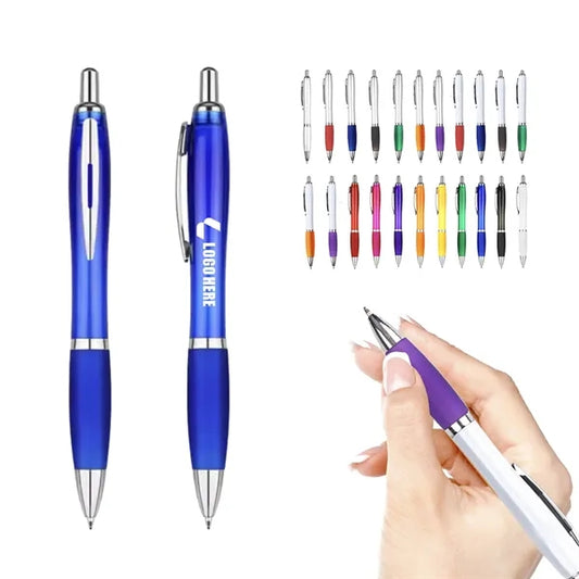 Plastic Press Ballpoint Pen