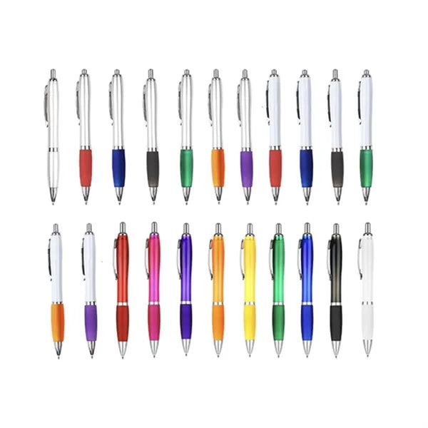 Plastic Press Ballpoint Pen