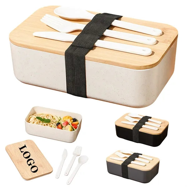 Bento Box With Bamboo Lid