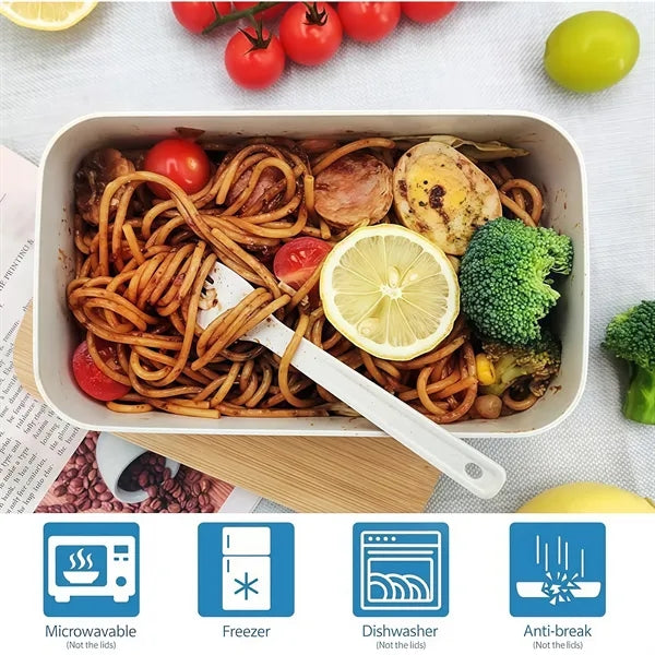 Bento Box With Bamboo Lid