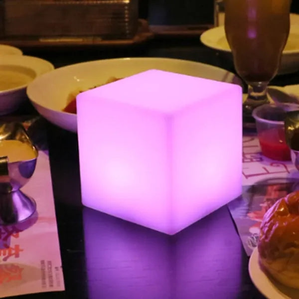 LED Color Changing Cube Light with Remote
