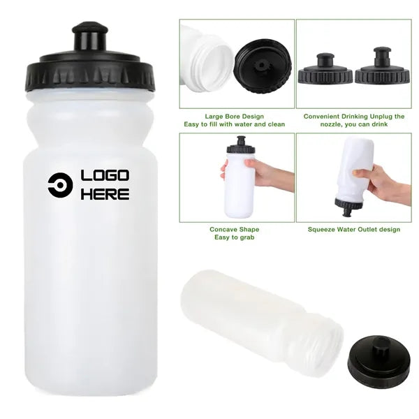 Push Handheld Sport Water Bottle