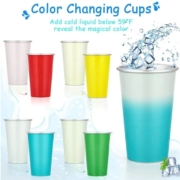 16 Oz Changing Ball Aluminum Cups