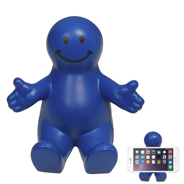Squeezable Smile Phone Holder