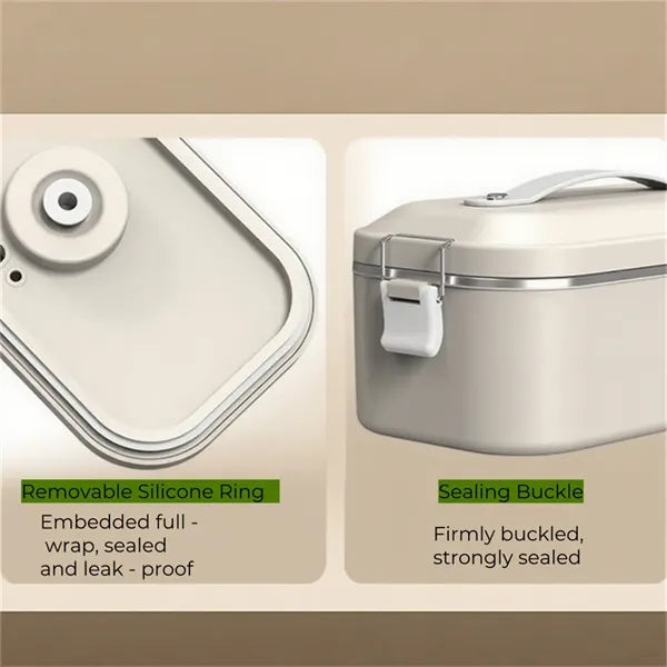 Stainless Steel No - Plug - in Cooling Fresh - keeping Box