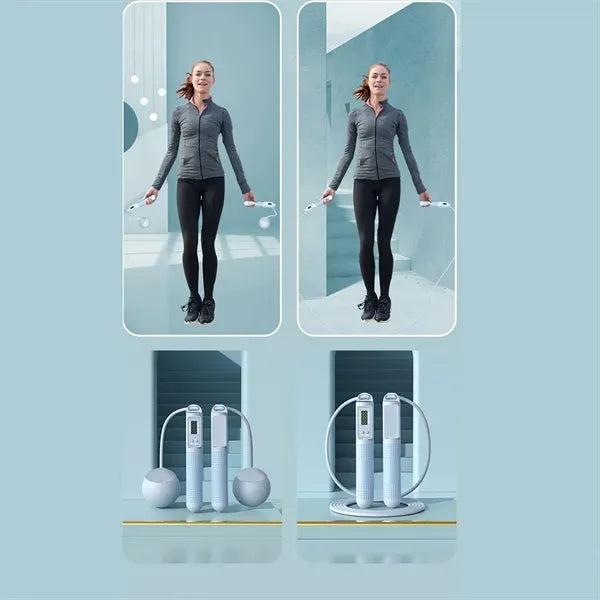 Electronic Intelligent Counting Ropeless Ball Jump Rope