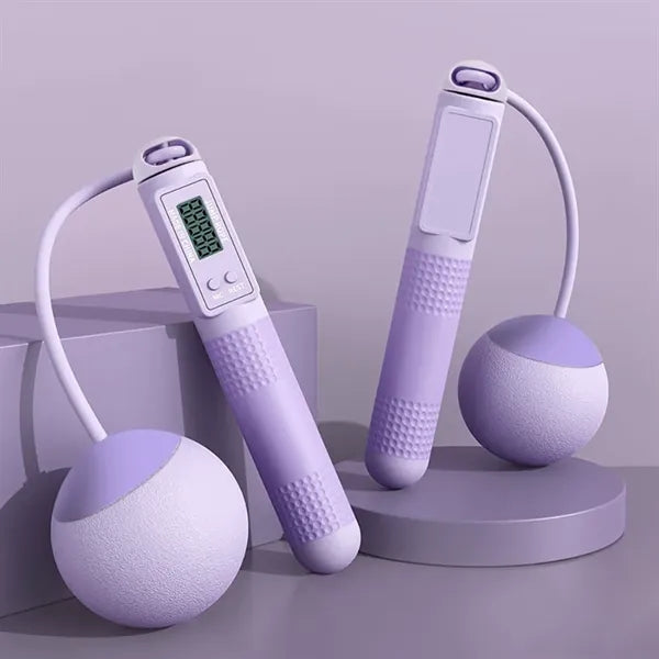Electronic Intelligent Counting Ropeless Ball Jump Rope