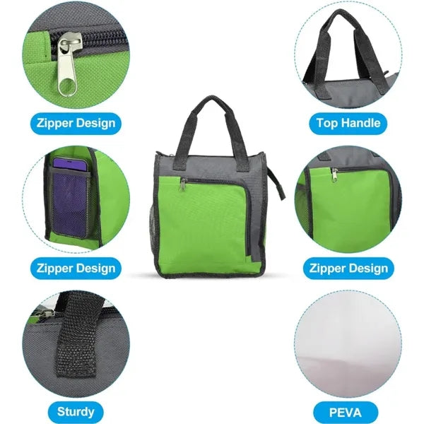 Oxford Cloth Waterproof Portable Lunch Bag