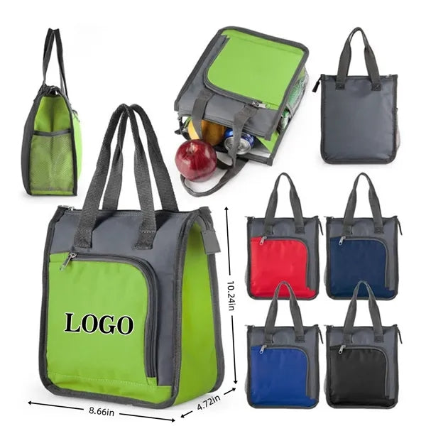 Oxford Cloth Waterproof Portable Lunch Bag