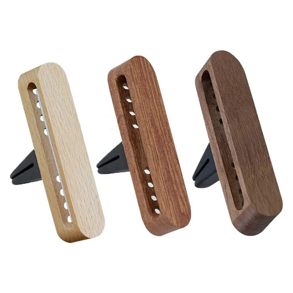 Wooden Car Aroma Diffuser Holder
