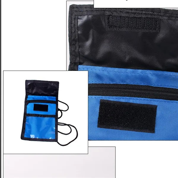 Nylon Neck Wallet Badge Holder Pouch