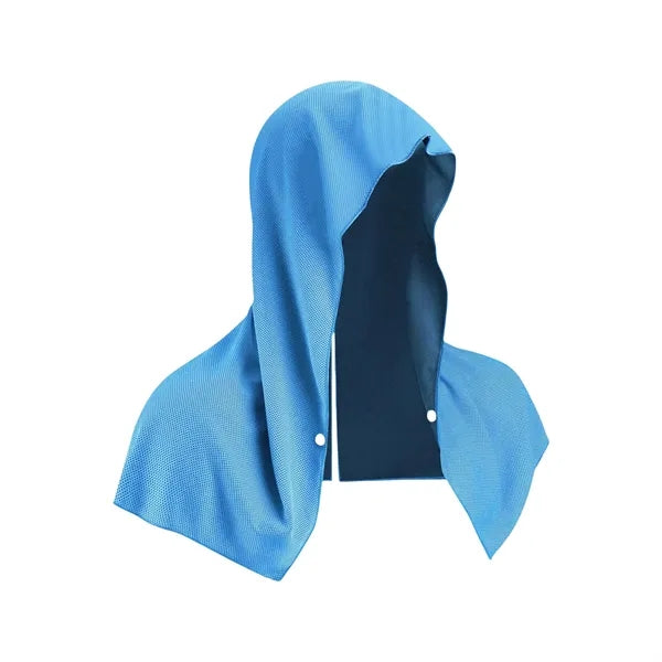 Quick-Dry Hooded Sports Towel - Moisture Wicking & Breathabl