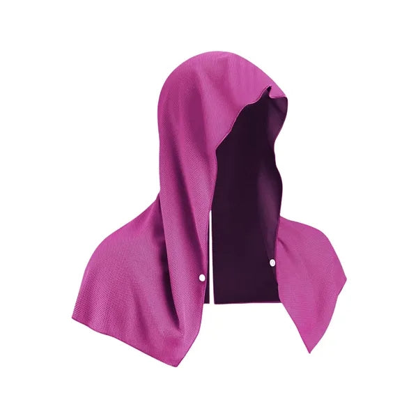 Quick-Dry Hooded Sports Towel - Moisture Wicking & Breathabl
