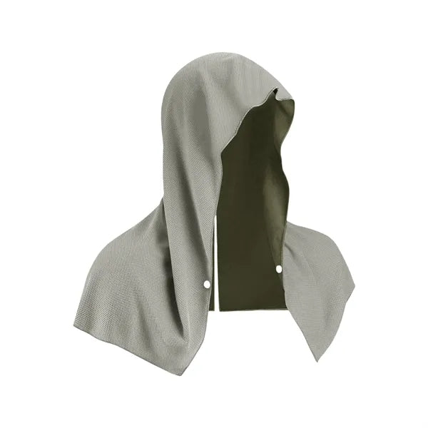 Quick-Dry Hooded Sports Towel - Moisture Wicking & Breathabl
