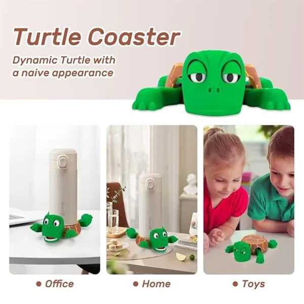 Turtle coaster that screams