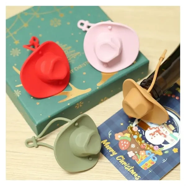 Funny Hat Shaped Silicone Wine Stopper