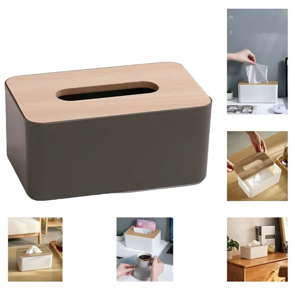 Minimalist Japanese-Style Tissue Box