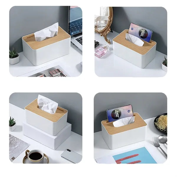 Minimalist Japanese-Style Tissue Box