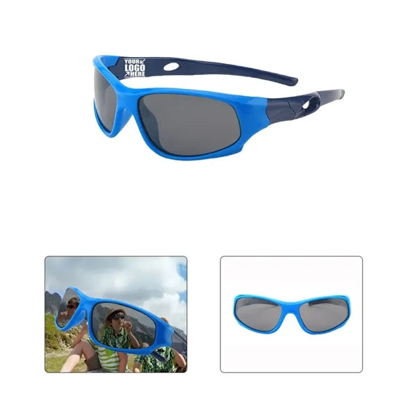 UV400 Kids Sport Sunglasses w/ Polycarbonate Frame