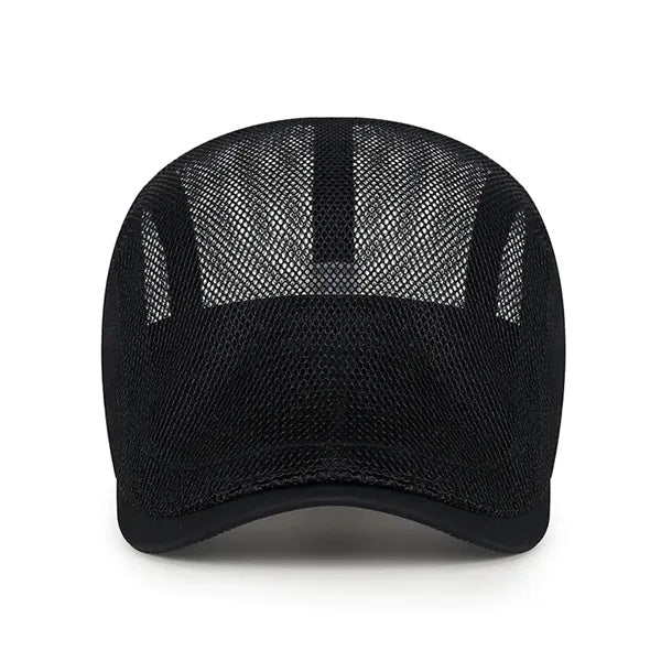 Summer's Vintage Vibe Mesh Beret Hat
