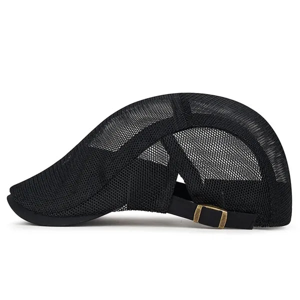 Summer's Vintage Vibe Mesh Beret Hat