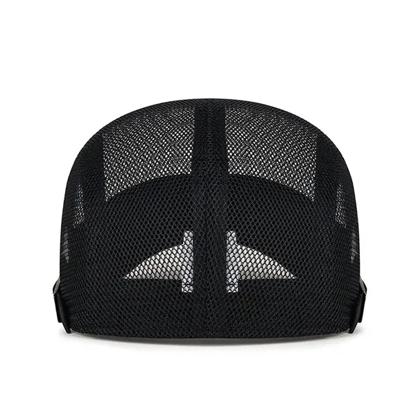 Summer's Vintage Vibe Mesh Beret Hat