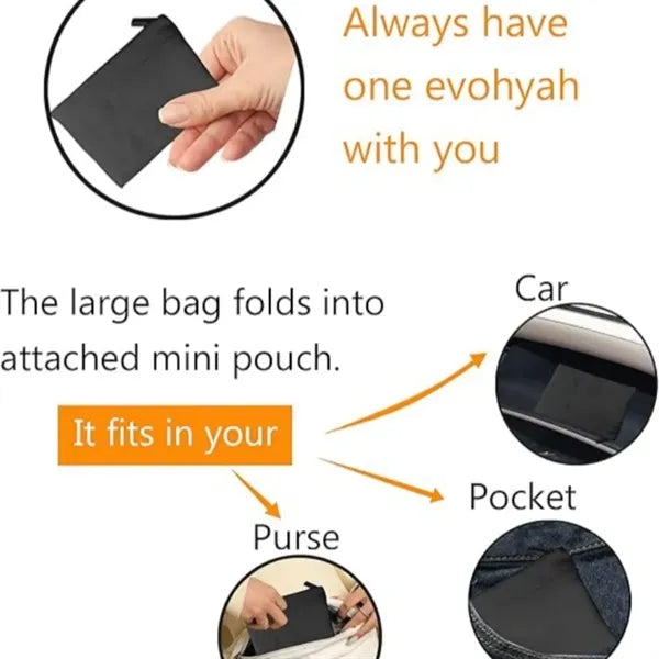 Foldable shopping bag