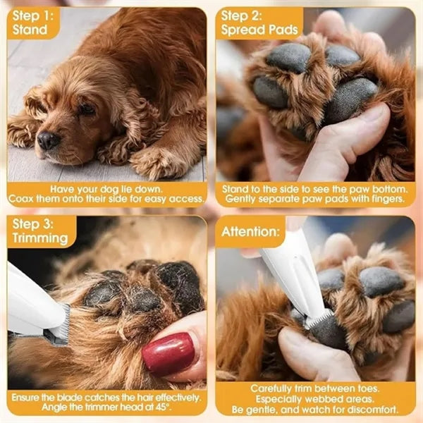 Waterproof LED Lighting Pet Shaver Free Shipping