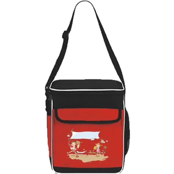 Cross-body ice bag for keeping warm or cold