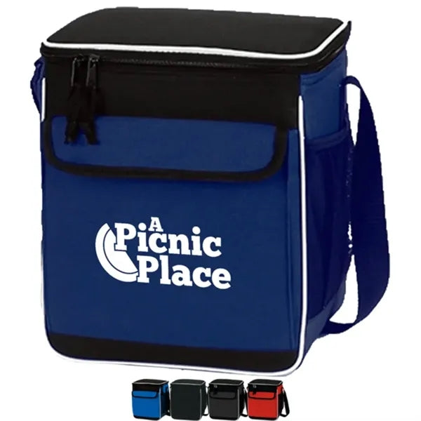 Cross-body ice bag for keeping warm or cold
