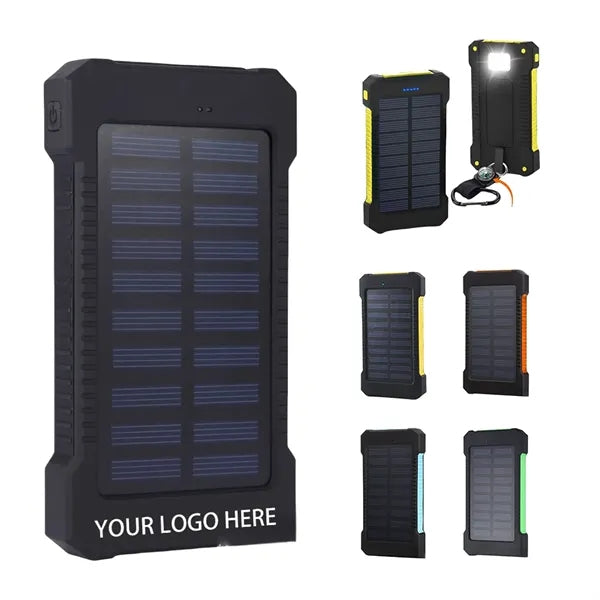 8000 mAh Solar Energy Power Bank