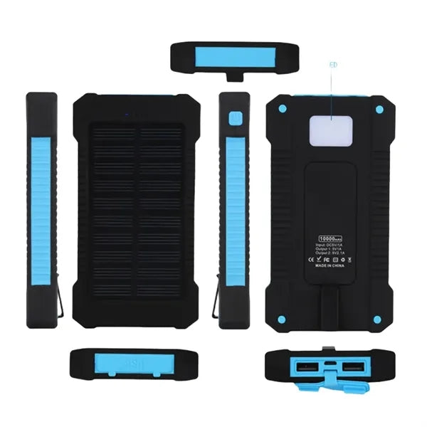 8000 mAh Solar Energy Power Bank