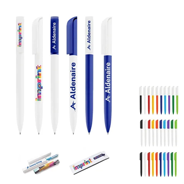 Glide Arc Twist Pen W/Clip