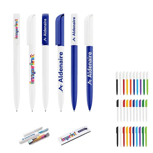 Glide Arc Twist Pen W/Clip