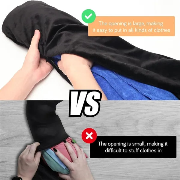 Travel Neck Pillow Luggage Storage Case